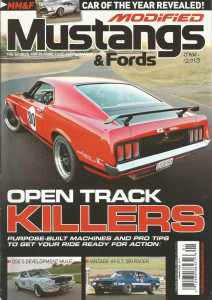 MODIFIED MUSTANGS & FORDS 2013 JAN - TRACK CARS, ROUSH RACER 